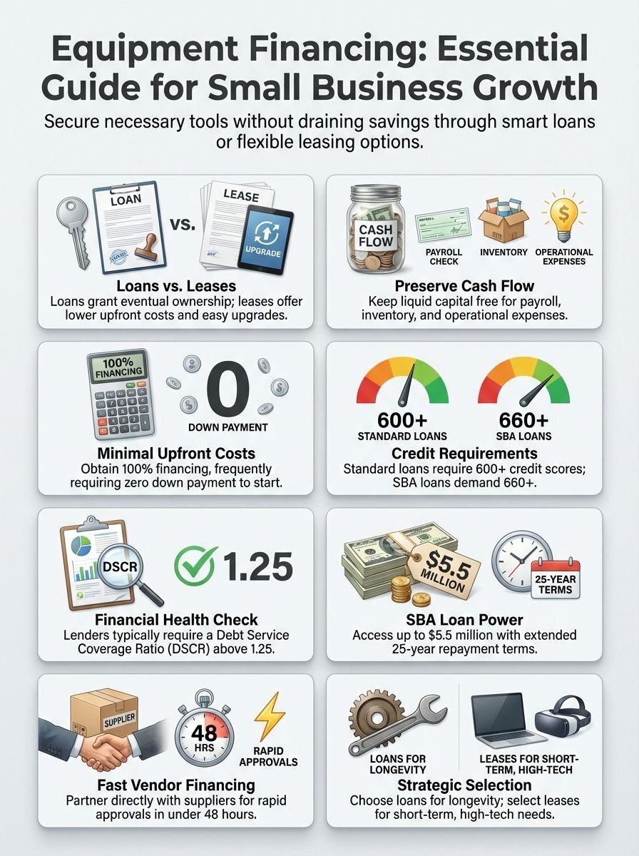 Equipment Financing: Key to Small Business Success