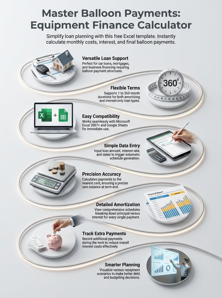 Free Download Equipment Finance Calculator with Balloon Excel: Loan Payment Template