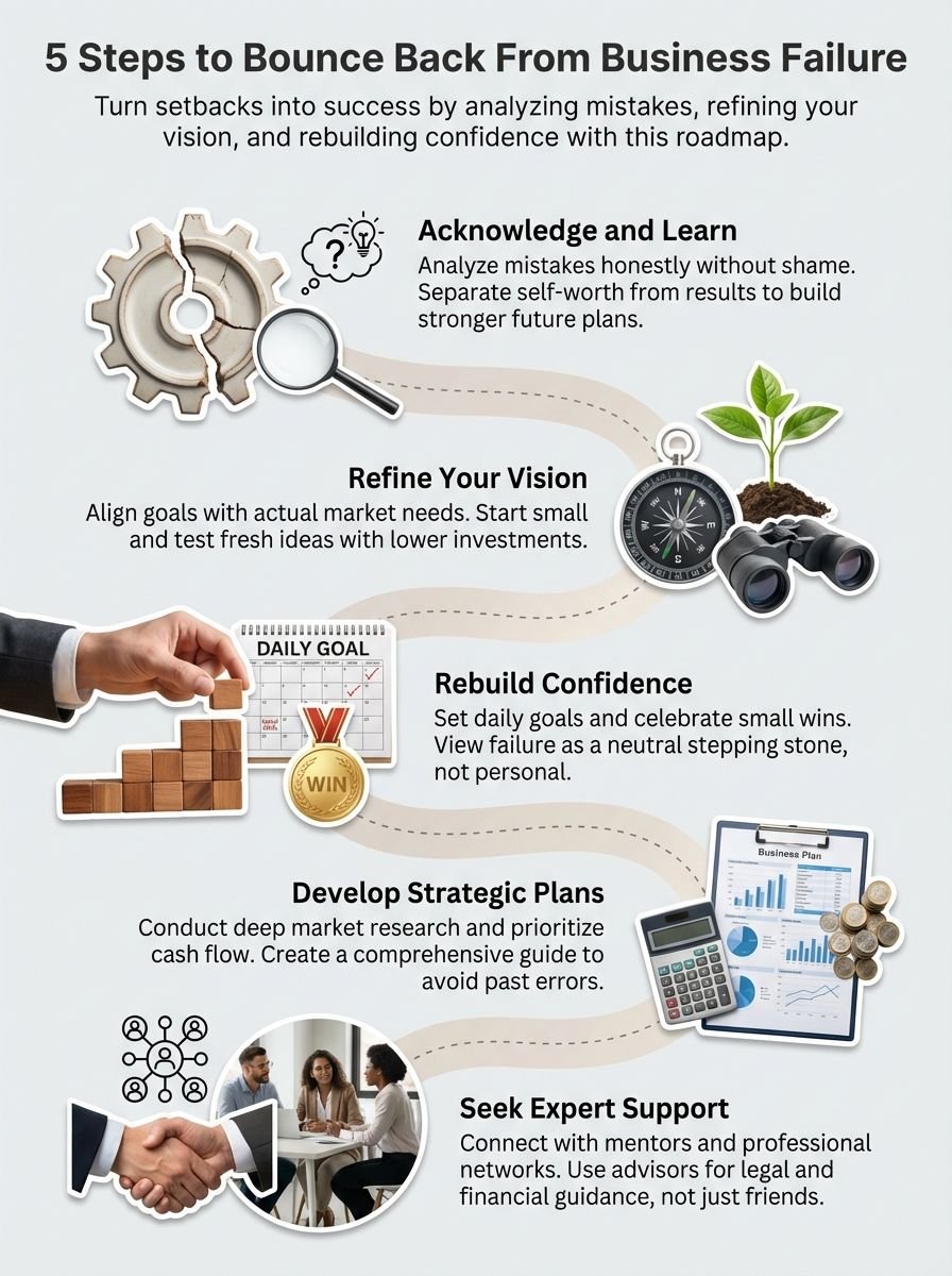 How to Bounce Back After Business Failure: Essential Tips for Entrepreneurs