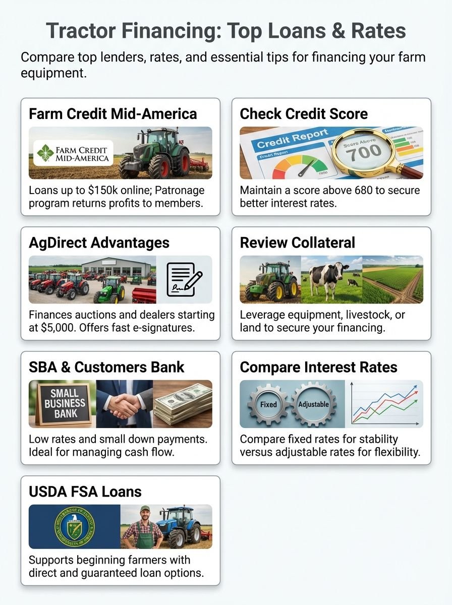 Top Bank Loan Options for Tractor Financing: Best Rates for Equipment Loans