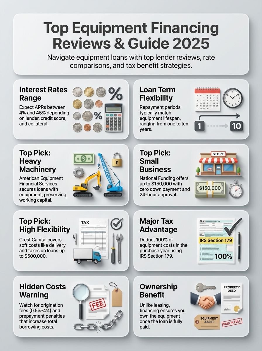 Top Equipment Finance Reviews: Best Financing Company for Equipment Loans Top Equipment Finance Reviews: Best Financing Company for Equipment Loans