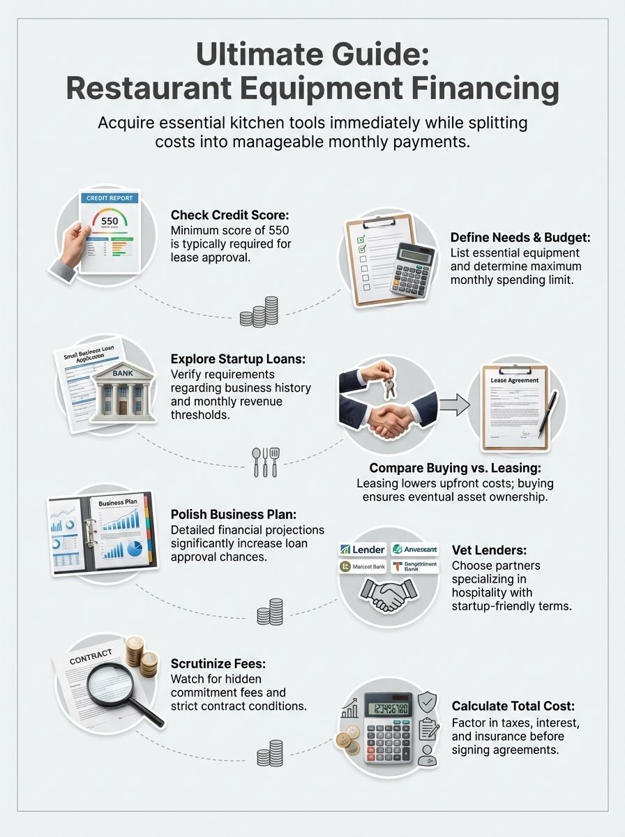 Ultimate Guide to Best Restaurant Equipment Financing for Startups Ultimate Guide to Best Restaurant Equipment Financing for Startups