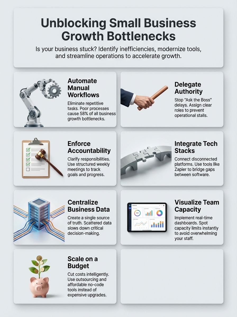 Unblocking Small Business Growth Bottlenecks: Overcoming the Obstacles