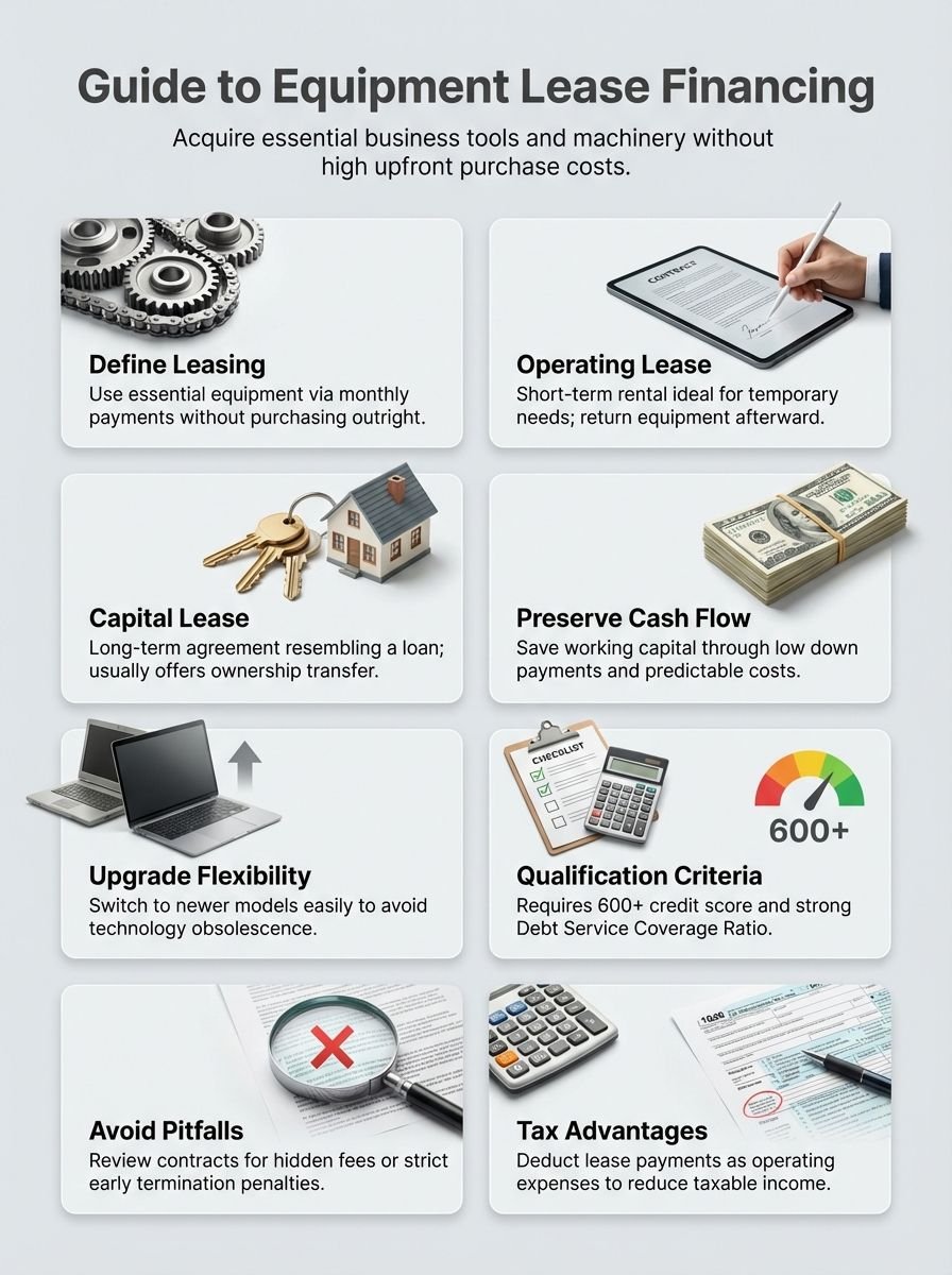Understanding How Equipment Lease Financing Works