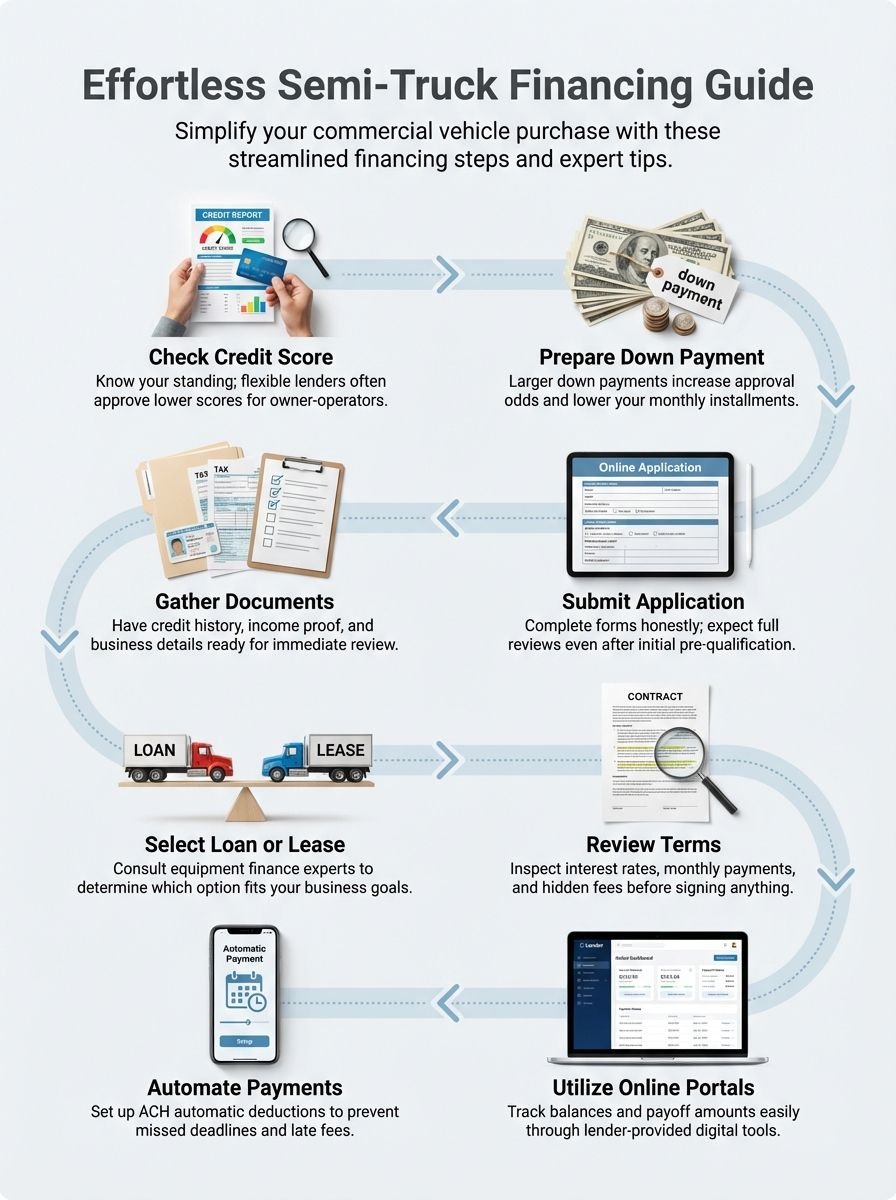 Unlocking Effortless Solutions for Easy Semi Truck Financing and Sales